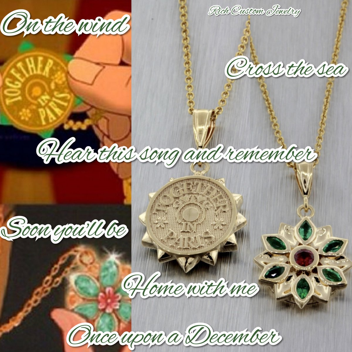 RichCustom's tweet photo. Bring your childhood to life!

#anastasianecklace #anastasia #14kgold #togetherinparis #onceuponadecember #nostalgia #lasvegascustomjewelry #richcustomjewelry #makedreamsreality #imaginationisalimitaion #LasVegas https://t.co/FQr2yrZGl0