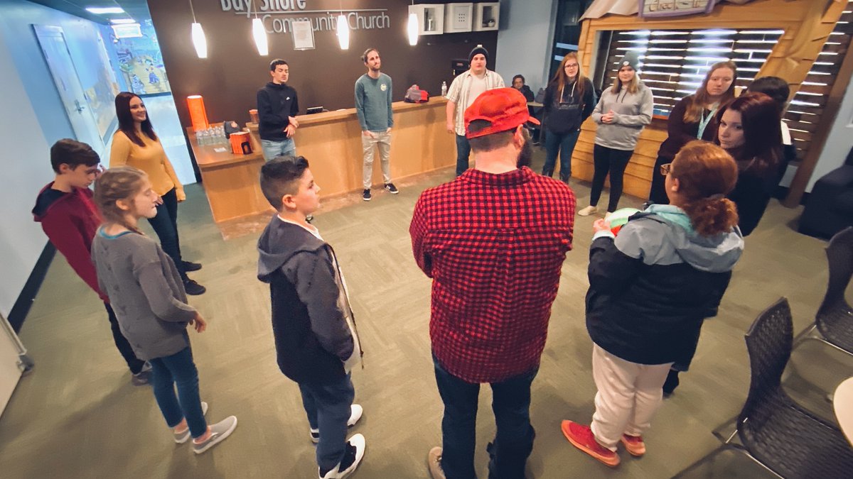 BSCCRehoboth's tweet photo. We're still thinking about Students Night last Wednesday! From our circle up kickoff in the lobby, to Cotter's message about what following Jesus is about, to the pizza 🍕...we had a blast!

Our next Students Night is February 5th (we heard a rumor it's brownie night 🤐)! https://t.co/M86R1OS6Lq