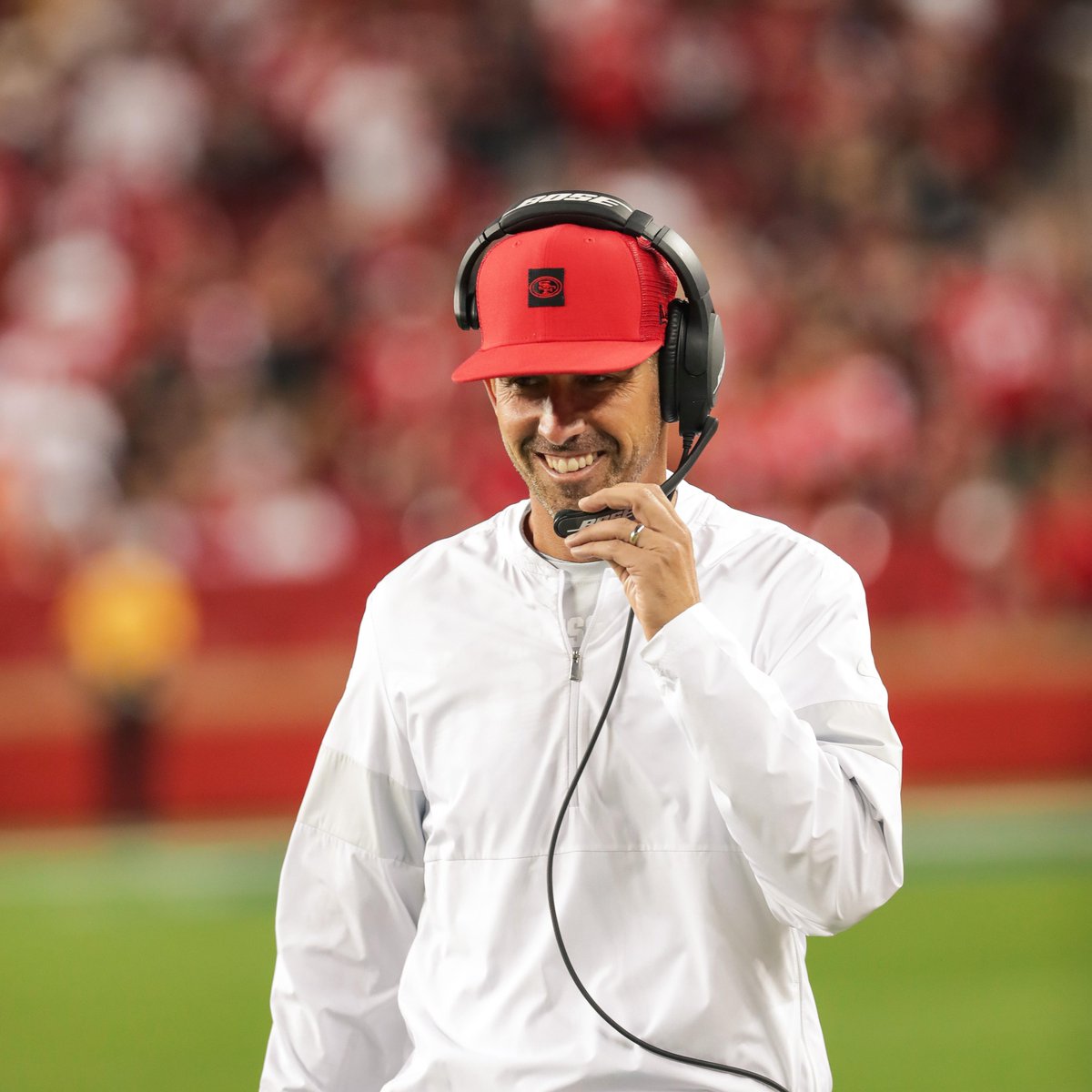 49ers's tweet image. No 🧢❓

Follow @49ers &amp;amp; RT for the chance to win a #Shanahat! #NationalHatDay 

No purchase necessary. Official rules: 49rs.co/1Muwam