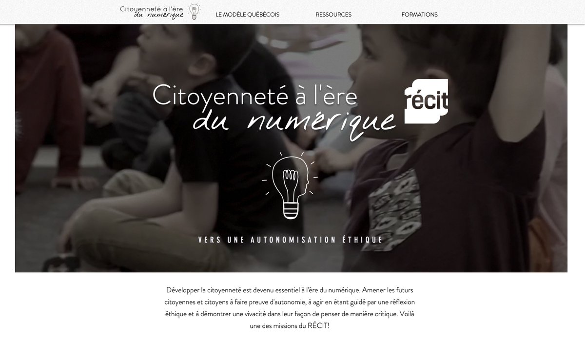 CITNUM.CA notre plateforme et point de ralliement pour la CITOYENNETÉ À L'ÈRE DU NUMÉRIQUE au Québec et au-delà est maintenant officiellement lancée 🥳🤗! <a href="/ParadisMarjorie/">Marjorie Paradis</a> <a href="/ATurbide/">Annie T.</a> <a href="/petitbenoit/">Benoit Petit</a> #CitNum #recitqc #EduQc #digitalcitizenship #Education