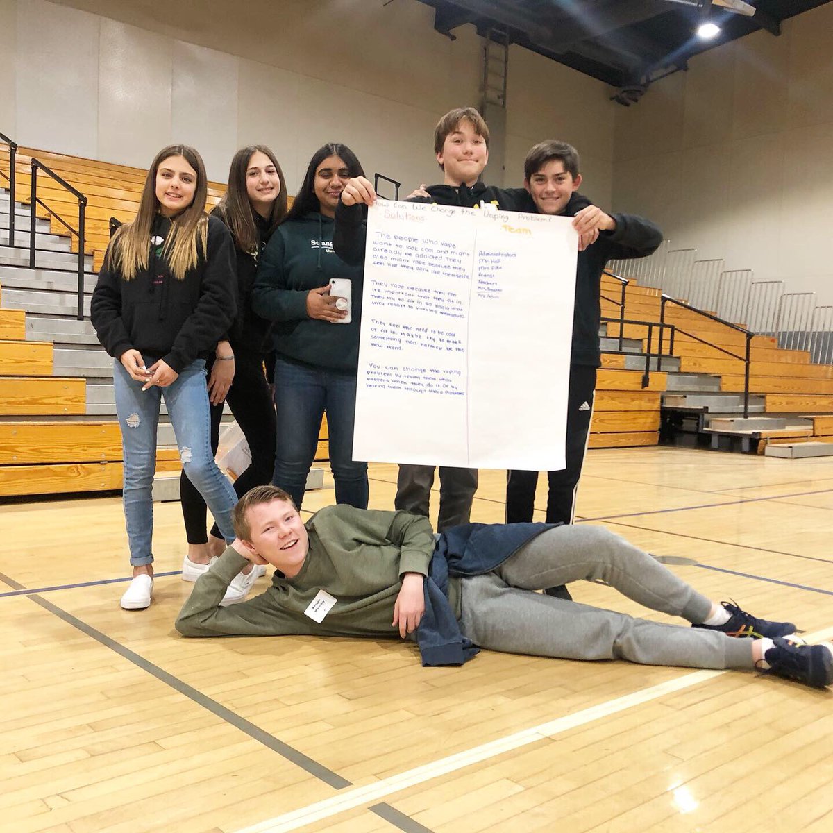 MNMSorg's tweet image. Valley View Middle School kicking off the semester with a week of Changemaking! These Vikings are ready to lead their peers and leave a legacy of positive change on campus🙌