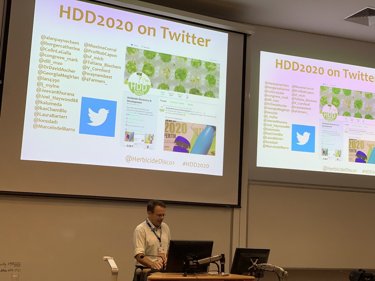 UWAInnovation's tweet photo. @HerbicideDisco1 #HDD2020 kicks off with @j_mylne encouraging everyone to collaborate and engage with industry... https://t.co/KfLocz9q1c
