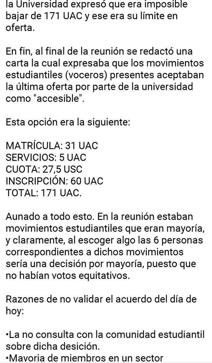 CentinelaUam's tweet photo. Comunicado transmitido por los organizadores de nuestra protesta, fue lo que sucedió hoy en la universidad.
De ser posible difundan este comunicado lo más que puedan.
Sigamos luchando, #UAMISTAS 
#NoPagaremosElAbusoUAM https://t.co/cq3M1bCYVm
