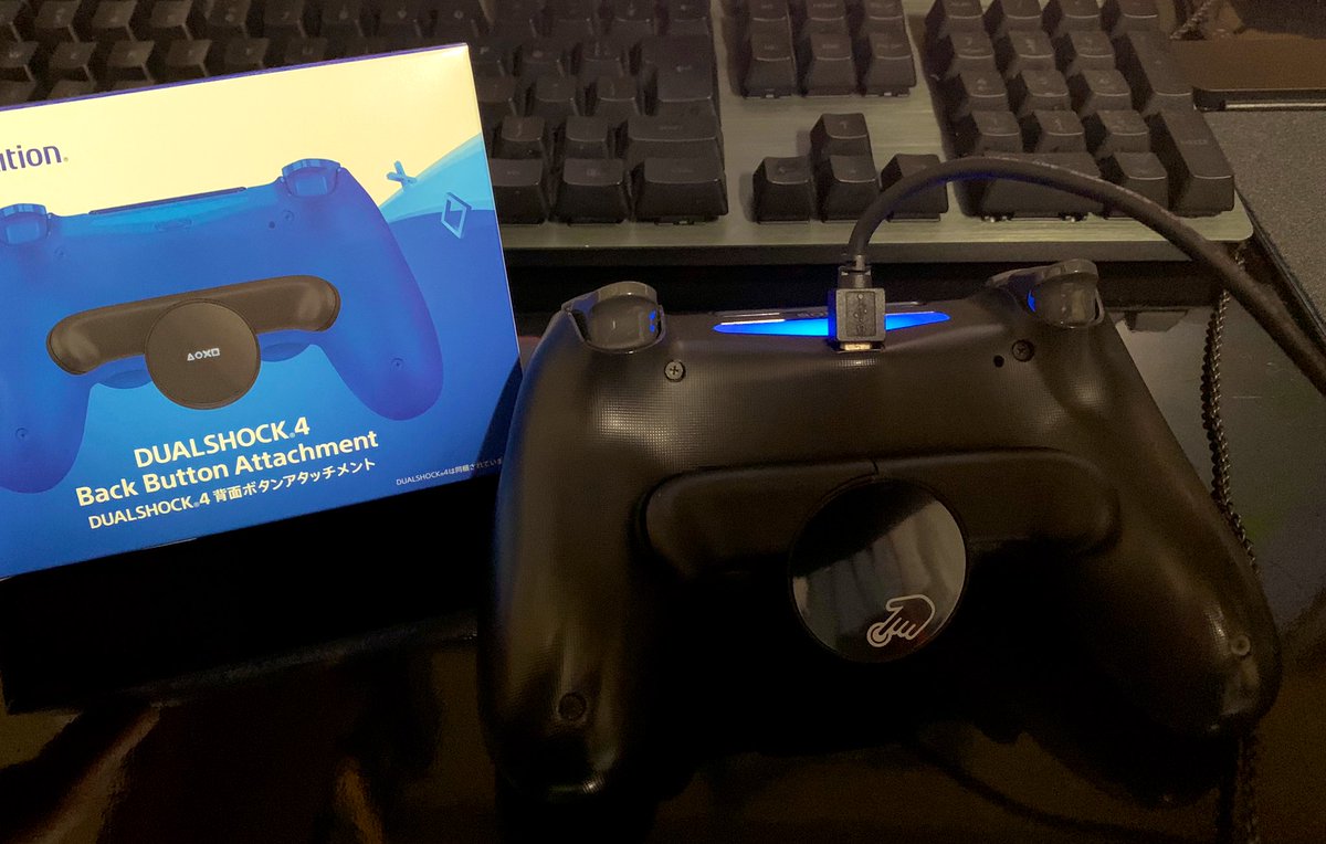 Dualshock 4背面ボタンアタッチメント さっそくゲットしたみなさん