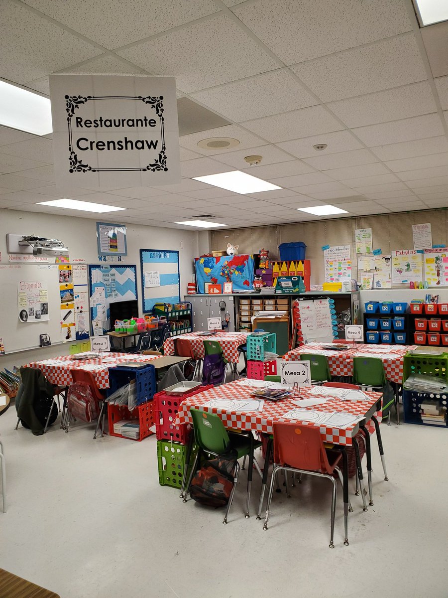 Jaleydapz's tweet photo. Classroom transformation: Restaurant
Genre: Biography
Maximize student engagement
#CLEARTHELISTS #classroomtransformation #secondgrade #secondgradedual #dualclassroom https://t.co/yz5Nw8vwOH
