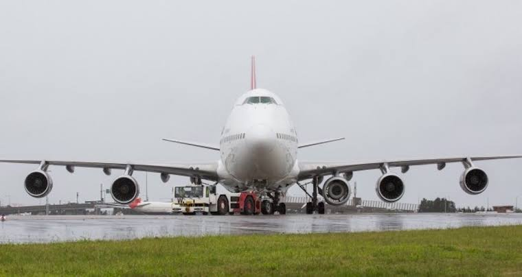 747の第5エンジンと言えば、エンジン輸送時に専用の輸送機ではなく