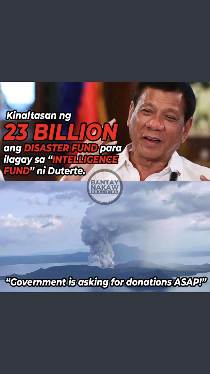 ChmpMher's tweet photo. Bawal Judgemental:

Ang Tanong!

Sino ang DELUBYO / DEMONYO ang dumating sa Pinas na MAS MASAHOL pa sa pagsabog ng bulkan, lindol o bagyo ang idinudulot na PERWISYO?

A  Du30
B  Ang Presidente
C  Yung Hudas
D  na Duwag, 
E  Inutil
F  at Tamad
G  All op d abab https://t.co/q19YCXfxh2