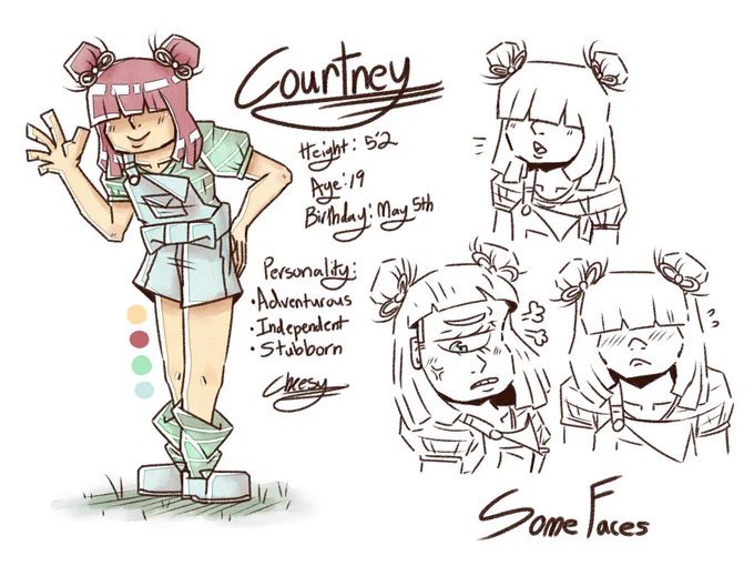 Two OCs from August 2018 that I haven't done anything with since then. I decided to touch them up a little bit and make some ref sheets for them!

#oc #ocs #originalcharacters #originalcharacter 
