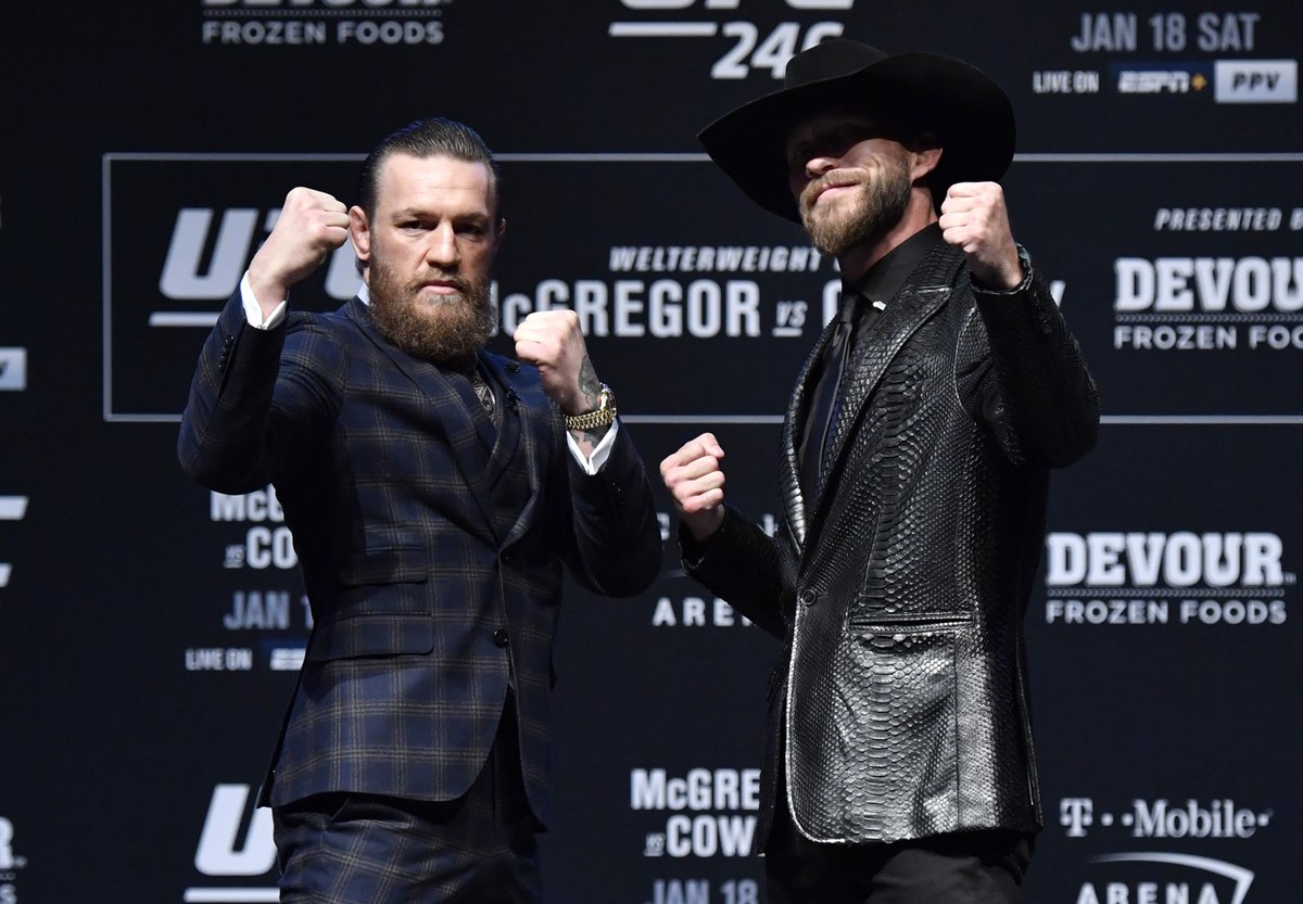 ufc's tweet photo. Saturday night. #UFC246 https://t.co/Tu6dgW6TTq