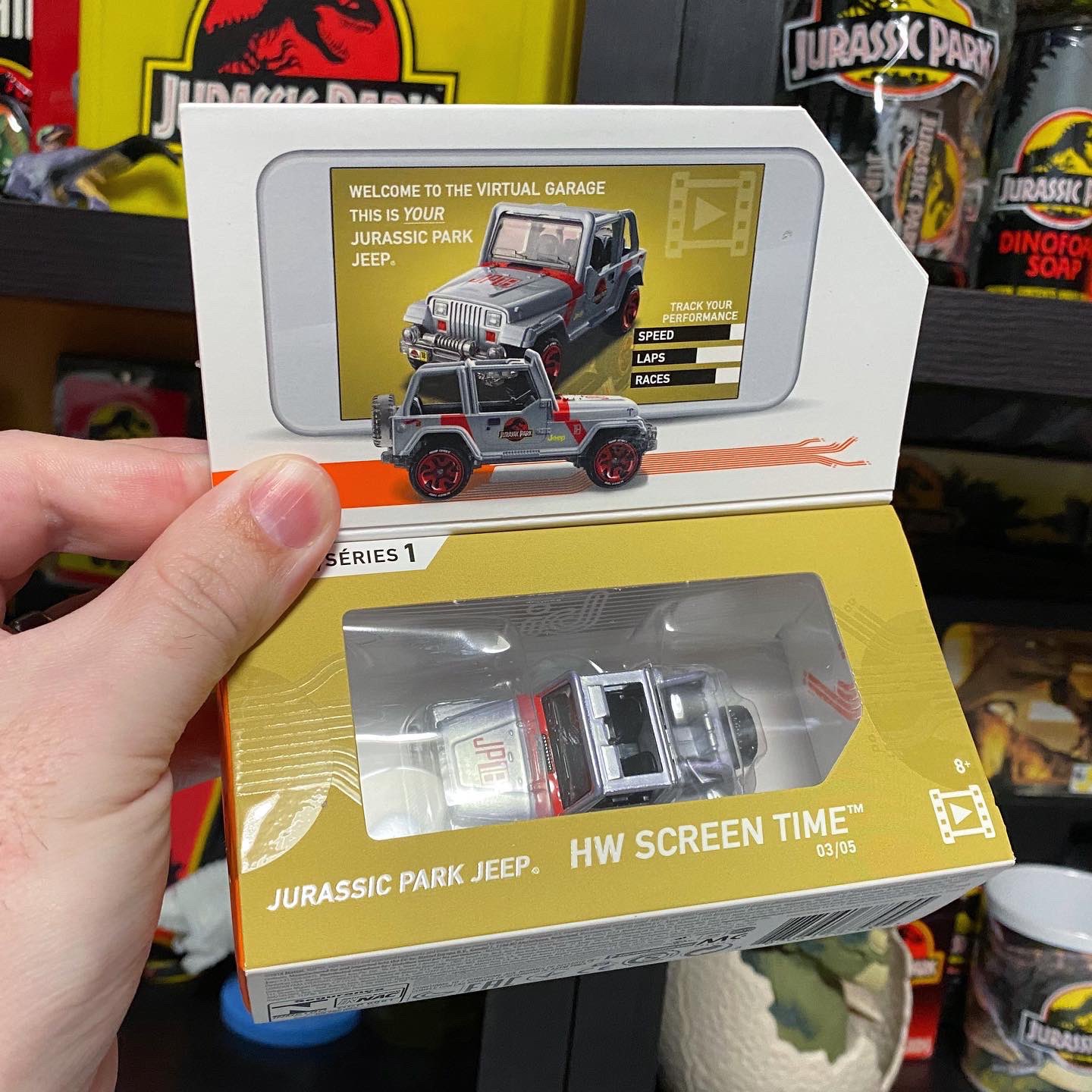 jurassic world hot wheels track