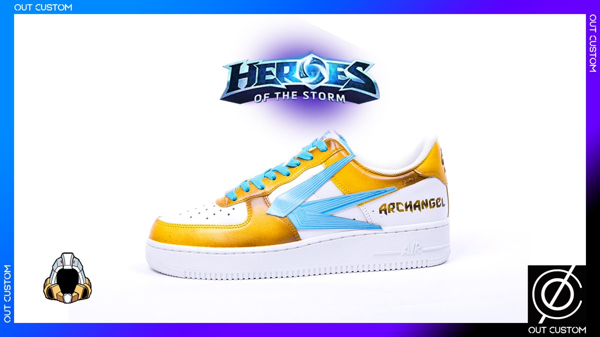 out_ctm's tweet photo. #heroesofthestorm 
Custom Nike AF1 "Mecha Tyrael"
https://t.co/28uVx7mJIT

@RedditHeroes @BlizzHeroes @Khaldor @HeroesHearthTV @BlizzHeroesKR @HeroesLoungeGG https://t.co/UNlVb4qEgJ
