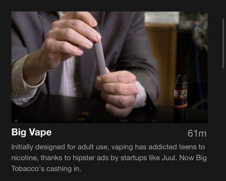 ✔️ out this new Nexflix series - “Broken” which has a special episode on the rise of vaping -especially among teenagers. <a href="/HaddonfieldHS/">HMHS</a> <a href="/HaddonfieldMS/">Haddonfield MS</a>