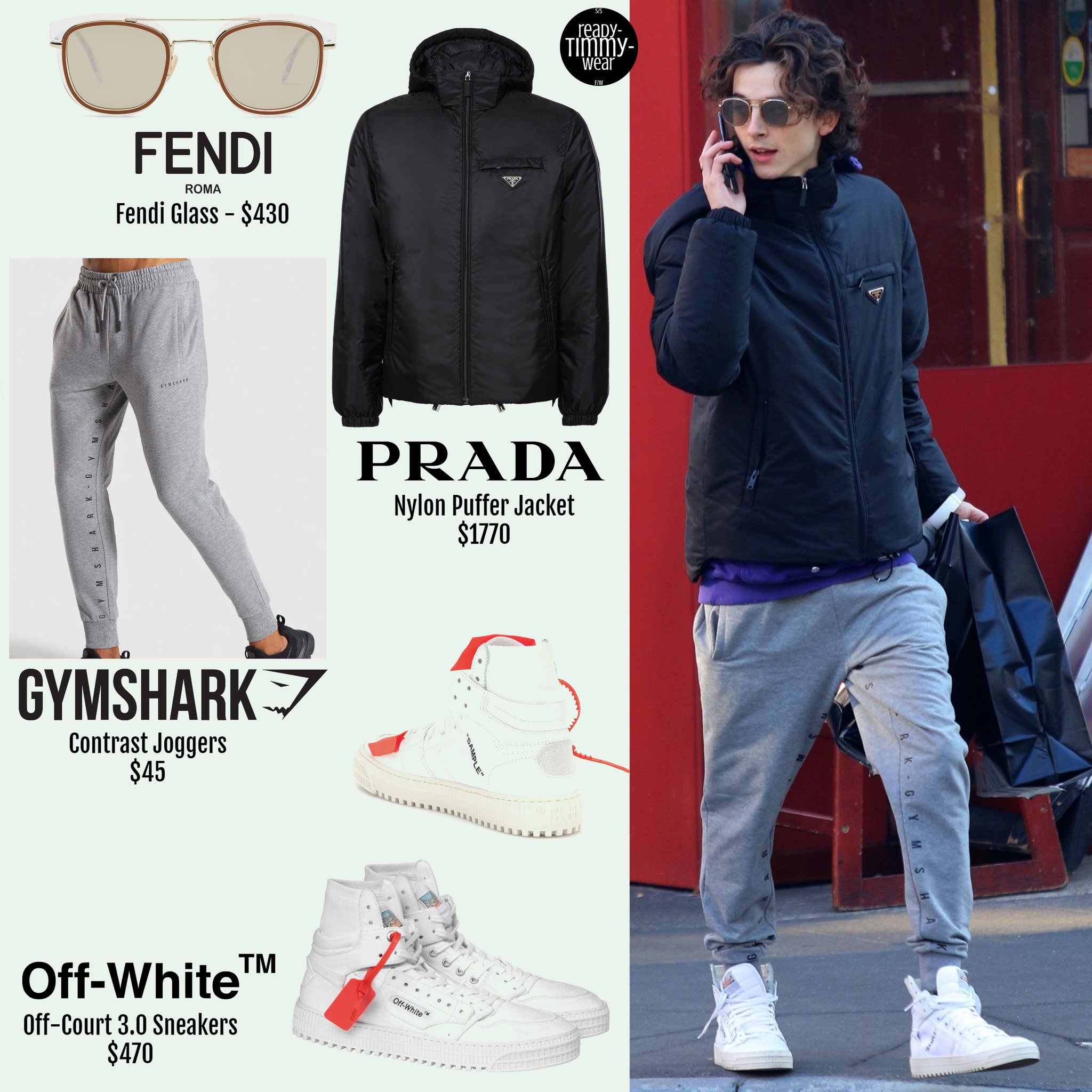 gymshark contrast joggers