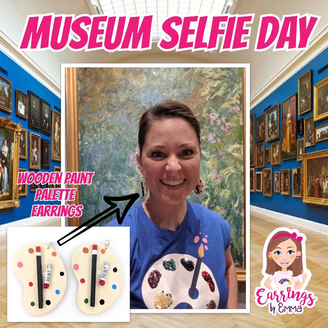 earringsbyemma's tweet photo. 🖼️ It's Museum Selfie Day! 🤳
📸 Show us photos of you at a museum and tell us which museum it is!
➕ Bonus points if you happen to be wearing Earrings by Emma in the picture!
#earringsbyemma #plasticposts #sensitiveears #museumselfieday #hypoallergenicearrings https://t.co/cfmrSMg2C5