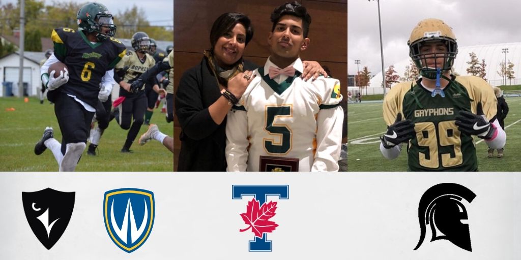 Congratulations to <a href="/nategonzalez99/">Nate “Gator” Gonzalez</a> on receiving an offer from @UWWarriorsFB, <a href="/HJouhal/">Harshaad Jouhal</a> receiving one from <a href="/UofTBluesFB/">Varsity Blues Football</a>, and @NathanUdoh_FB on receiving a pair of offers from <a href="/CURavens/">Carleton Ravens</a> and <a href="/UWLancerFB/">LancerFootball</a> ... We've now tracked 239 U Sports offers VIEW HERE 📜 ow.ly/Y3dY30ptagd