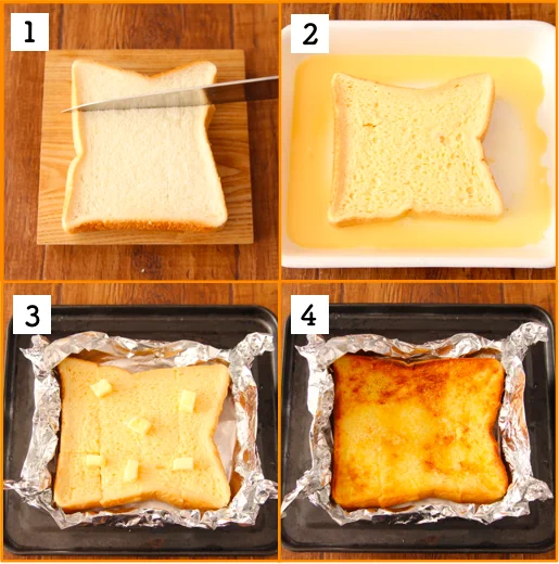 コツは切り込みを入れること！ささっと絡めただけなのにじゅわっと美味しいフレンチトーストの作り方！