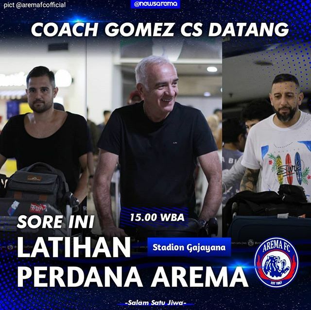 NewsArema's tweet photo. Ladubkan Ker..! 🦁
..
..
Salam Satu Jiwa
#Arema #AremaFc #SingoEdan #TransferArema #KotaMalang #LatihanArema #StadionGajayana #NewsArema @aremafcofficial https://t.co/OFQFt6ZYlB https://t.co/Yn9RgIT5ms