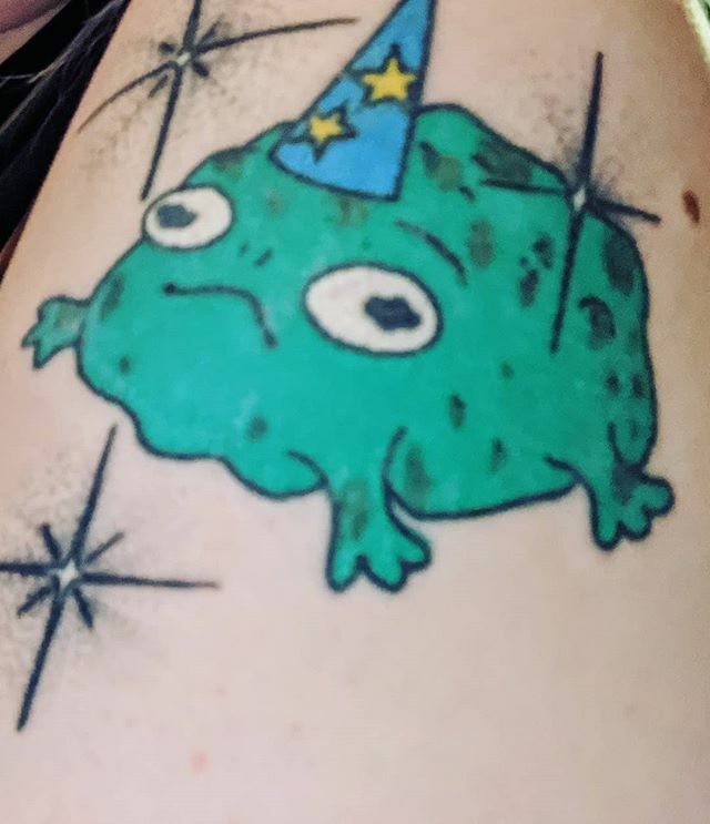 wizard frog tattoo cuteTikTok Search