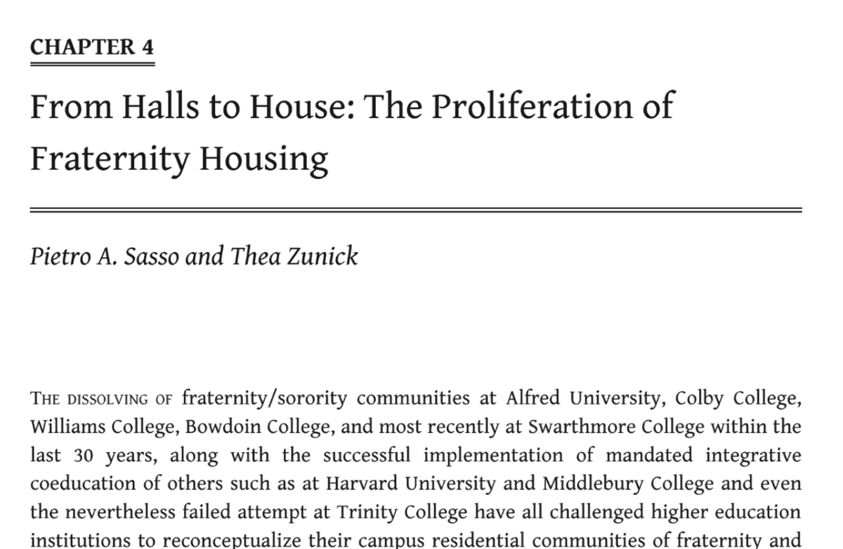 thearachel's tweet photo. BOOM. Published again. Grateful to have had the opportunity to include a good chuck of my doc research in Ch4 of "Foundations, Research, and Assessment of Fraternities and Sororities: Retrospective and Future Considerations" co authored by @PietroSassoPhD #sapro #publish #fslpro https://t.co/ErLmAPociW