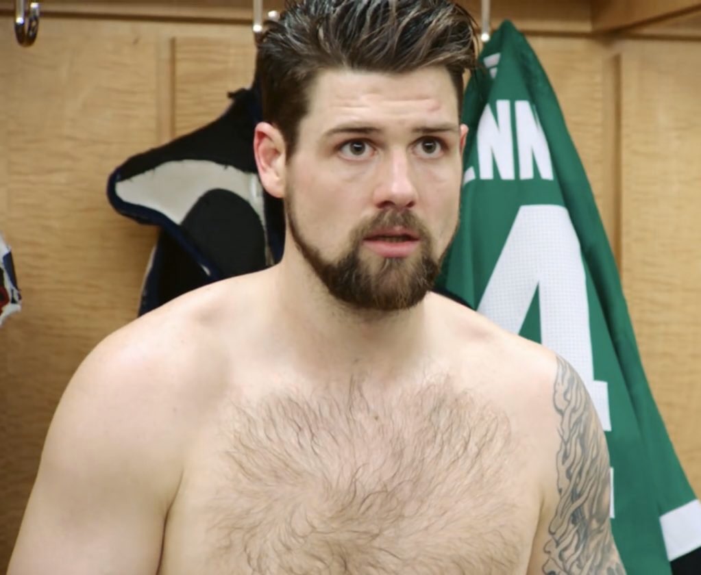 Day 15Just Jamie Benn with his signature stare into nothingness