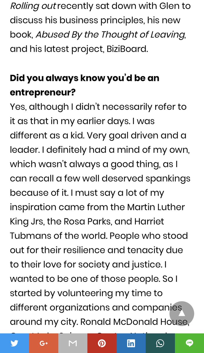 iRyanGlen's tweet photo. Check out my interview with @RollingOut #RollingOutMagazine https://t.co/T6qOgNSpOe