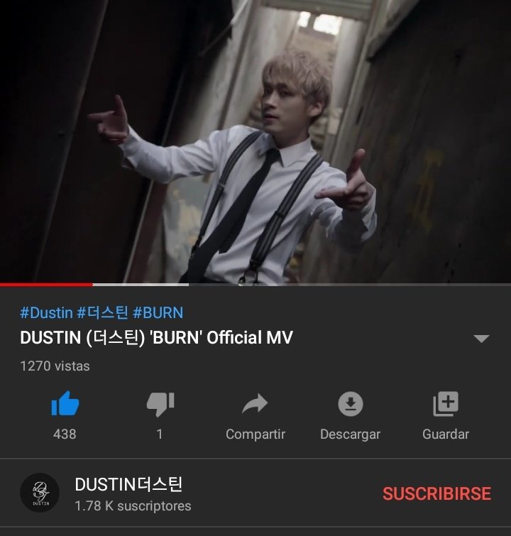 fanbasedustin's tweet photo. [INFO]

#dustin subió el mv de #burn a su canal de youtube.

denle apoyo aquí también 

[https://t.co/inzga7Cq3y] https://t.co/DeEWQArUyx