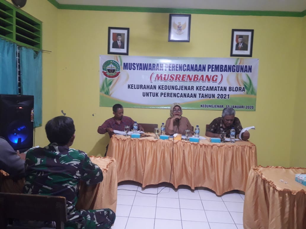 Musrenbangkel Kedungjenar dilaksanakan pada hari ini  Rabu tgl 15 Januari 2020 dimulai pukul 17.50 wib bertempat di ruang pertemuan lantai 2 Kelurahan Kedunjenar masih berjalan dengan tertib semoga bermanfaat. #kecamatanblorabisa2020