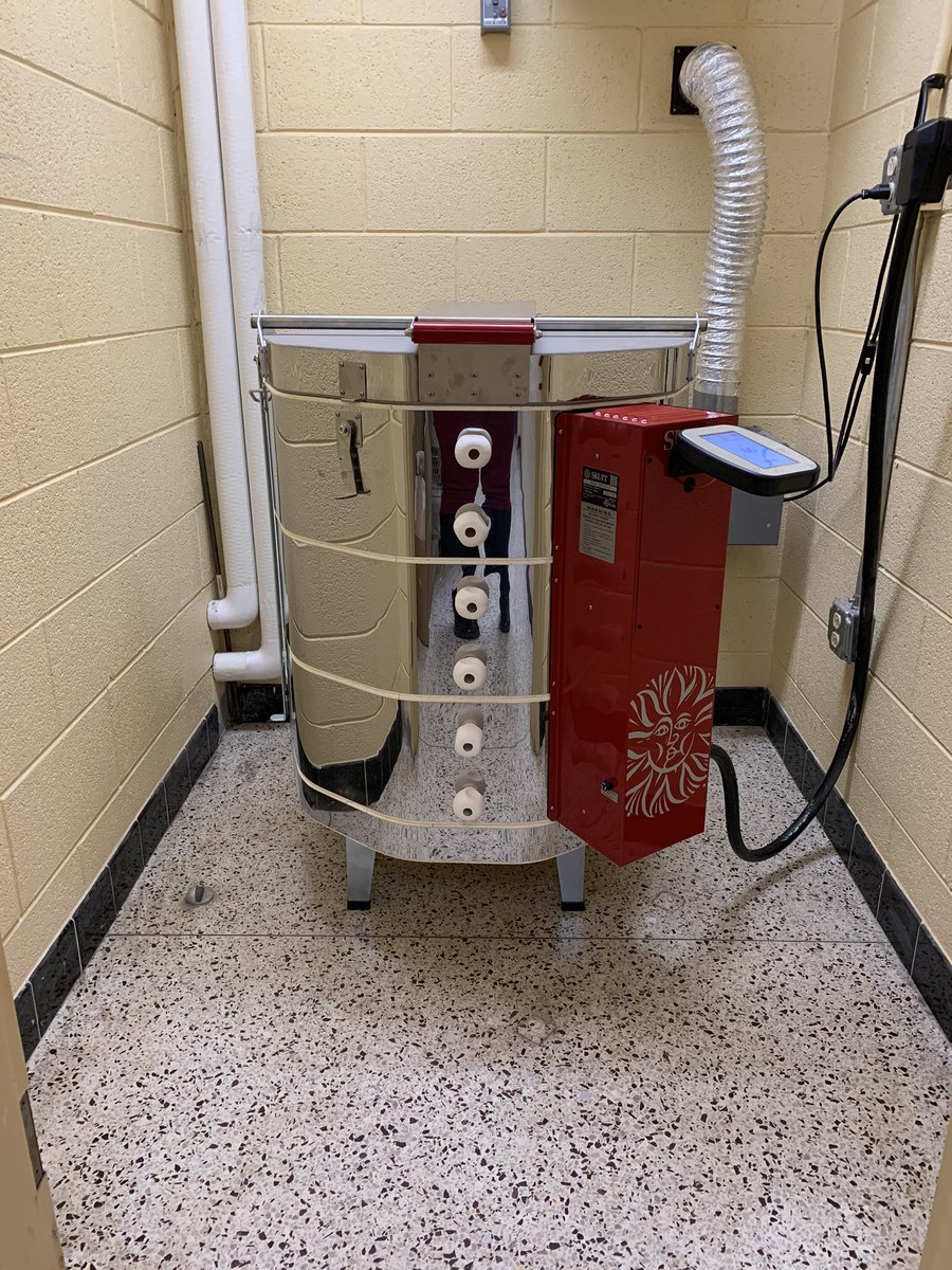 THANK YOU to an AMAZING anonymous donor for this beautiful kiln! We look forward to many awesome creations! Thank you !! <a href="/MaryPat11/">Mary Pat</a> #fcps1kidsdeserveit