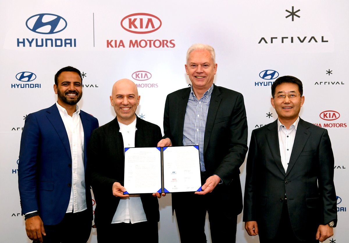 Arrival become one of the UK's largest unicorns as Hyundai and Kia invest €100M.

READ MORE: arrival.com/news/uk-electr…
