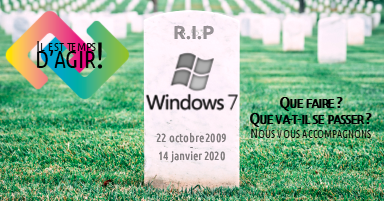 TOUILLERorg's tweet photo. [RIP]

C'est terminé, depuis le 14 janvier, Microsoft ne fournit plus de mises à jour et n'assure plus le support des PC sous Windows 7.

Mais alors, que faire?!
On vous dit tout : https://t.co/YWoSfZ3MCZ https://t.co/qg7XTCxFt2