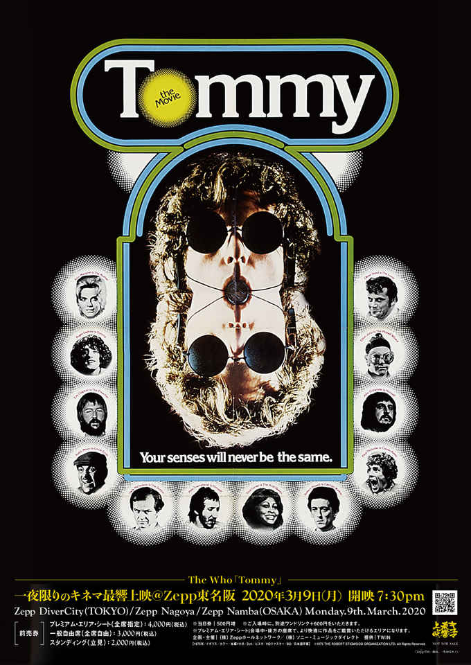 zepp_de_zekk's tweet photo. 3月9日、ロックオペラの最高峰『Tommy』、ライヴハウス決定です！
See Me！,Feel Me！！,Touch Me！！！,Heal Me！！！！
公開から45年に渡り誰も超えることができなかったロックオペラの最高峰をライヴハウス、東京、名古屋、大阪のzeppにて上映します。チケット絶賛発売中！
https://t.co/pGduE8hutq https://t.co/BBa1O8zKTa