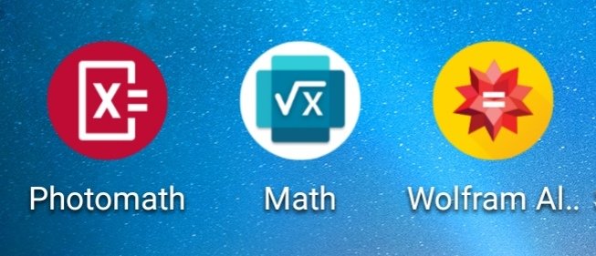 pauker99817's tweet photo. Habe gestern mit Schülern die 3 Apps #Photomath, #MicrosoftMath und #WolframAlpha thematisiert und mit einer kniffligen Aufgabe getestet. Ja - solche u.a. Tools sollten ALLE anwenden und nutzen können! Ja - ca. 1/3 sollte auch Grundlagenarbeit ohne Hilfsmittel sein! #ThüBi #twlz https://t.co/xy0Clo70Sc