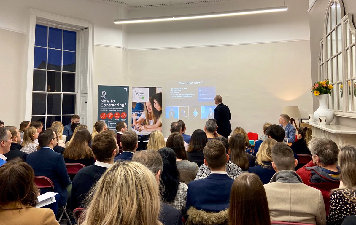 jen_cplus's tweet photo. Packed house this morning with @kevingreenwnc speaking on how recruiters who compete with their people win every time.. @nrfskillnet @ContractingPLUS  
#recruitment #talent https://t.co/PwdzxPpd5i