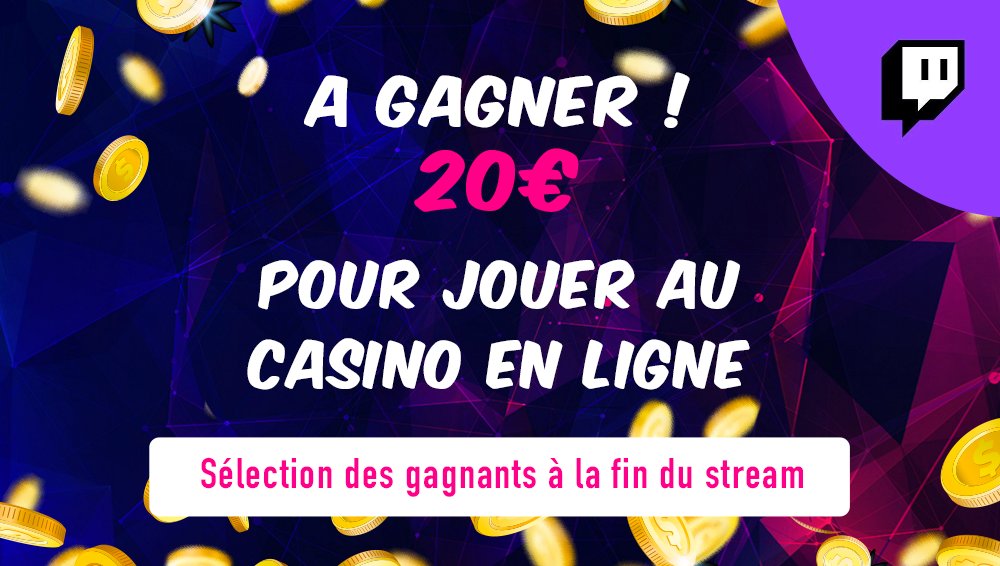 20€ à gagner pour jouer au casino #concours #RT #casino #blackjack #machinesasous  #gagnerargent

Pour participer :
▶️ Viens me voir sur Twitch (je suis en live) : twitch.tv/nicobelo/
▶️ Follow la chaine Twitch

+18 ans seulement