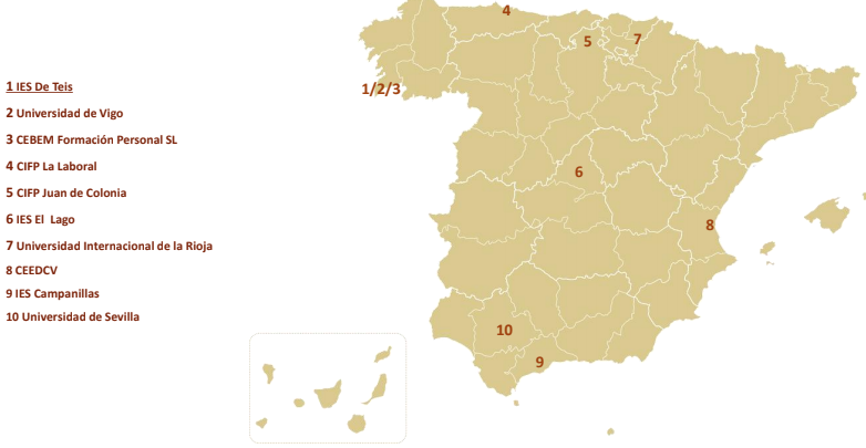 ITCOM2019a2021's tweet photo. @iesdeteis leads a consortium #KA107 #Erasmus project on Computer Science. Partners in Spain: @uvigo, the CEBEM Formation Professional S.L. De Gijón participates in the @lalaboralcifp and @IESElLago, CIFP Juan de Colonia, @CEEDCV, @unirioja, @iescampanillas, @unisevilla. https://t.co/lUKswv0LE6