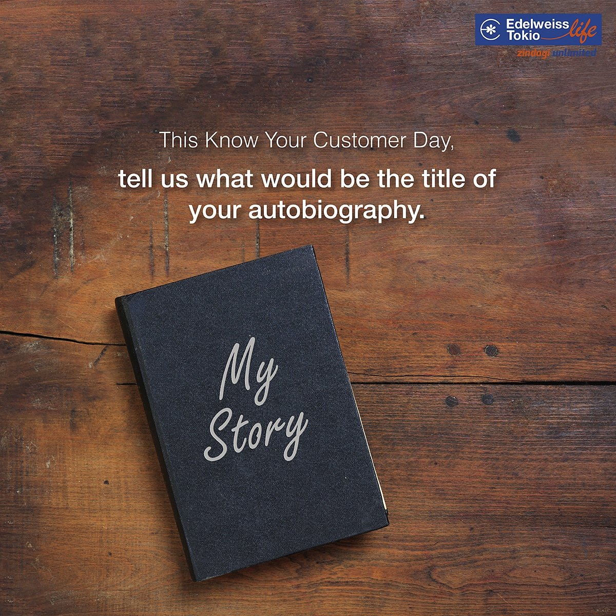 edelweisslife1's tweet photo. Itβs KYC day, and we really want to know you guys a little better!
If you were to write your own lifeβs story, what would it be called?
*Comment below* and stand a chance to win a diary with the title of your autobiography on it!
#KYCDay #KnowYourCustomerDay #ContestAlert https://t.co/z3VISCYGQu