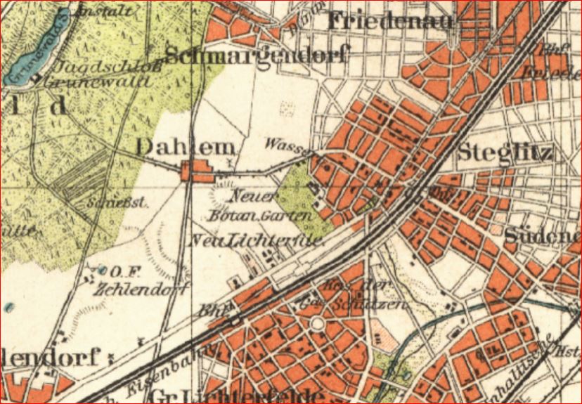 kreuzberged's tweet photo. #Didyouknow that #Berlin's 1st Botanischer Garten was in #Schöneberg? It was the site of today's Kleistpark.
The new one, as we all know, is in #Dahlem.
Only that it isn't. It's #Lichtefelde. By the time it opened only some 25% belonged to #Dahlem. By 1938 100% was Lichterfelde https://t.co/AVJuXcuA5e