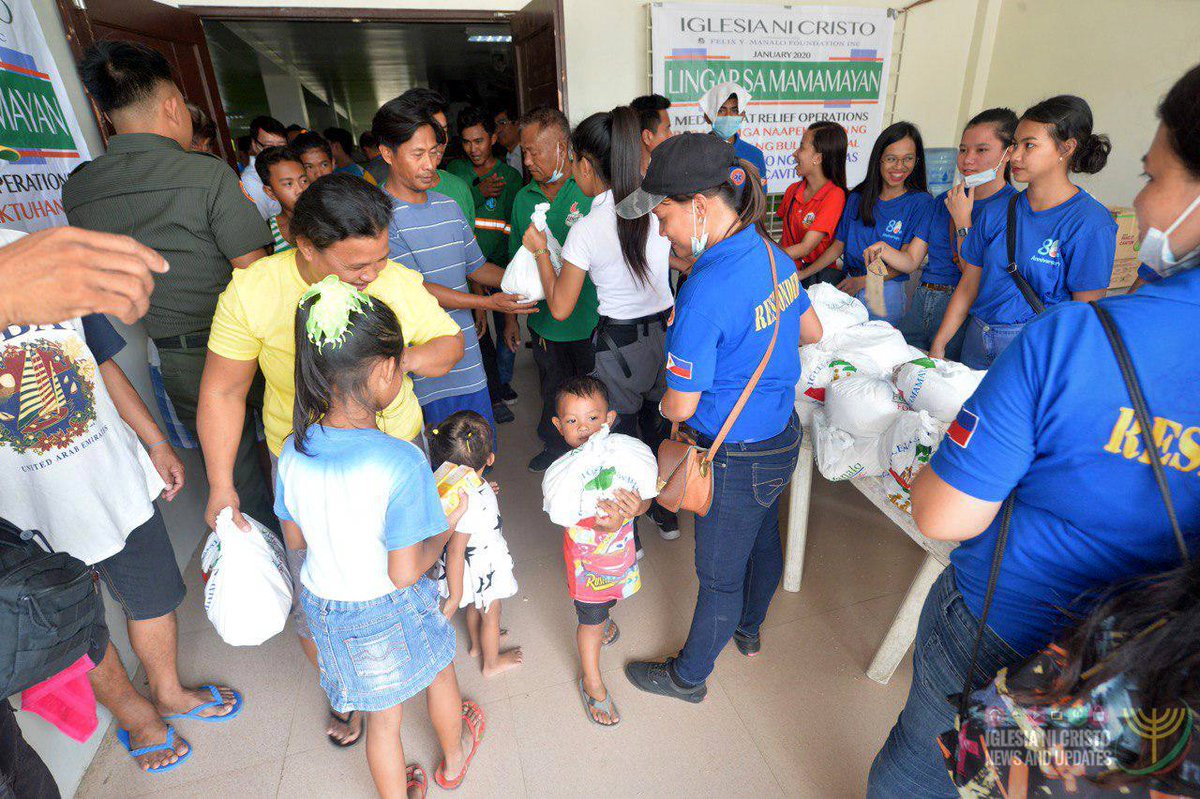 INCNews_Updates's tweet photo. Aid To Taal Victims Reaches the Batangas City Evacuation Center

BATANGAS CITY, BATANGAS — At the Batangas City Evacuation Center, evacuees were also reached by the Aid To Humanity program of the Church Of Christ. 

#IglesiaNiCristo #AidToHumanity #AidToTaalVictims https://t.co/UDT6WxZFr1