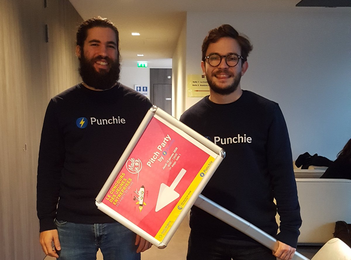 CCI_92's tweet image. 🚀 #MadeIn92 : aujourd'hui nous recevons les finalistes du concours pour qu'ils soient au top pour vous éblouir le 27/01 à @Ville_Asnieres avec @BonninFelix et Jean de l'agence #Punchie