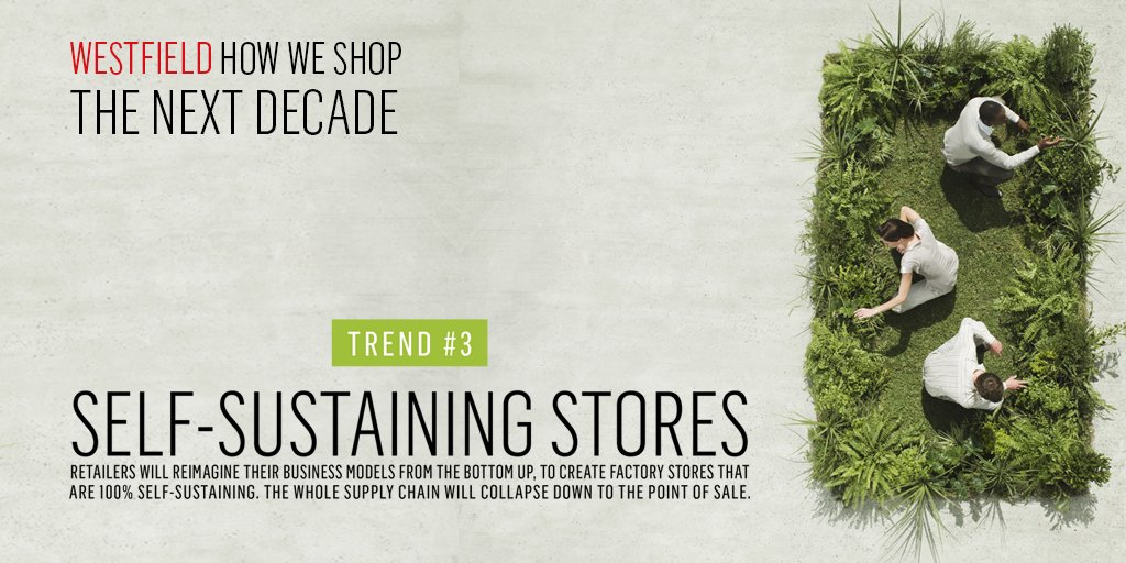 urw_group's tweet photo. [SELF-SUSTAINING STORES] Retailers will reimagine their business models from the bottom up, creating stores that are 100% self-sustaining as 76% of Europeans demand that they do more to address environmental concerns. Read the full report ➡️ https://t.co/71LDZSVP4q  #HowWeShop https://t.co/bKdB2178Yw