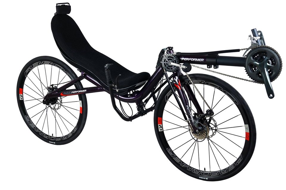 front wheel drive recumbent