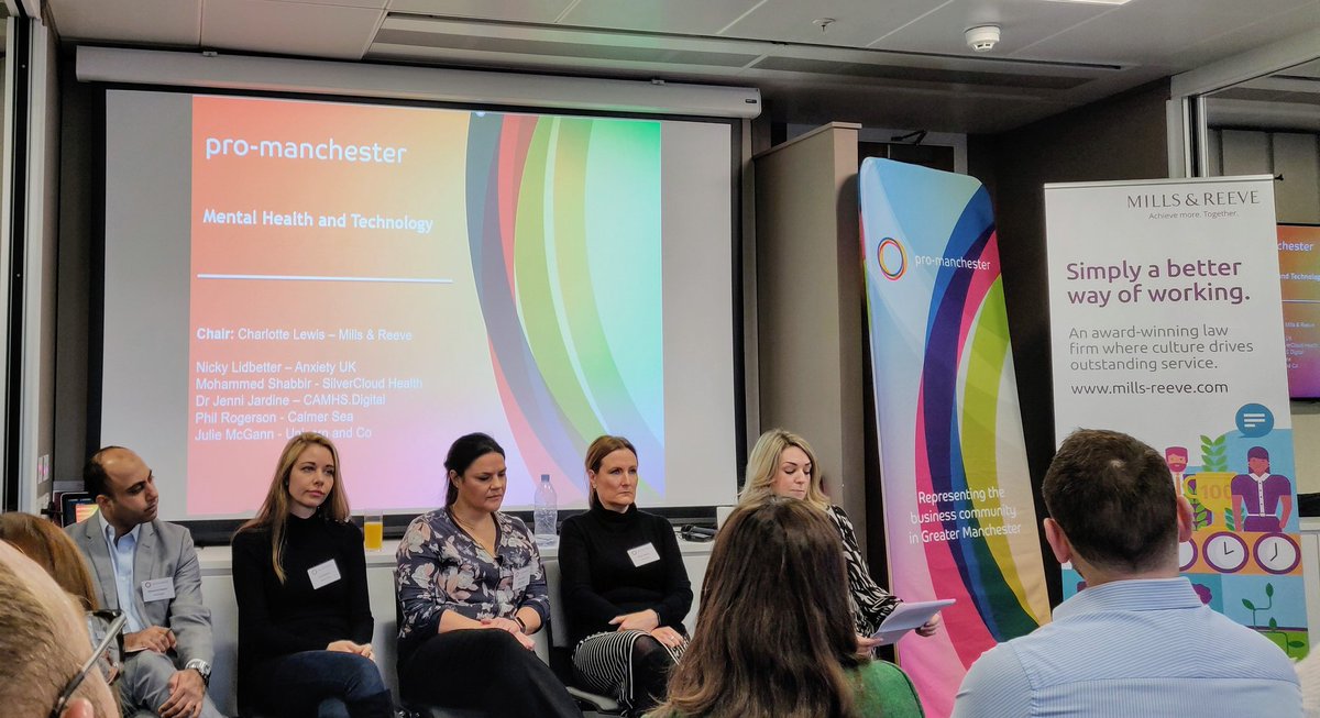 d2_Digital's tweet image. Really looking forward to hearing the panel discuss mental health and technology this morning #pmsectors @promanchester