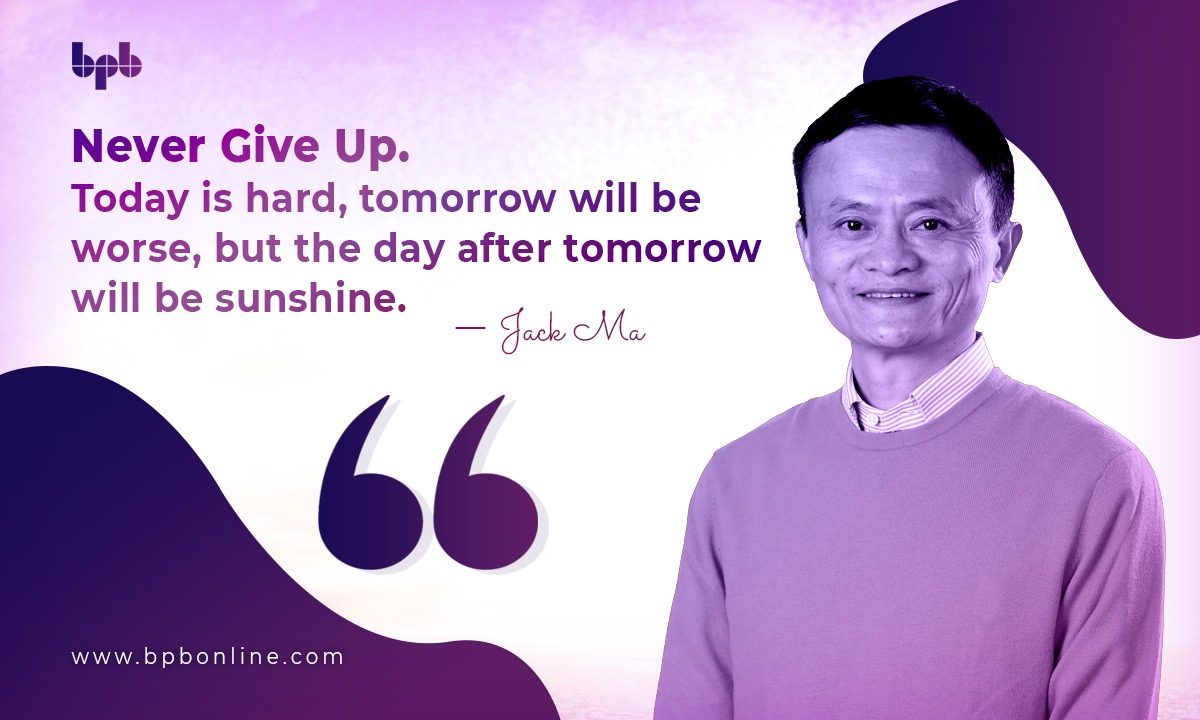 bpbonline's tweet photo. #BPBOnline #TechVista #JackMa @AlibabaGroup
#motivation #entrepreneurship #techtrends #MorningMotivation #GodMorningThursday https://t.co/xE9yHnpZei