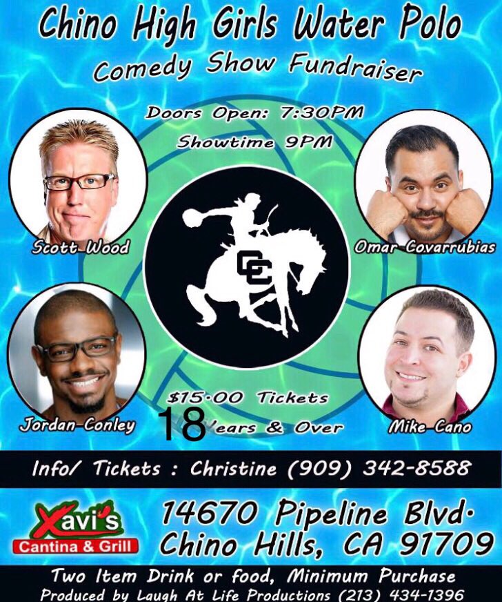 COMEDY CLUB FUNDRAISER!!!⁣
⁣
Sell your tickets now!  Top Seller gets an Autographed Tony Azevedo Ball!⁣
⁣
Benefits our program for our banquet!!! Money Due Jan 20th⁣
⁣
Show Info:⁣
18 &amp; Over⁣
Jan 25th⁣
⁣
Please refer to poster!