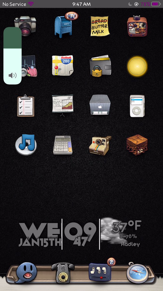 TER4M's tweet photo. Turned my volume slider army green cuz I can. #getsidetracked sometimes #iosDevs https://t.co/qlvMLRSvSr