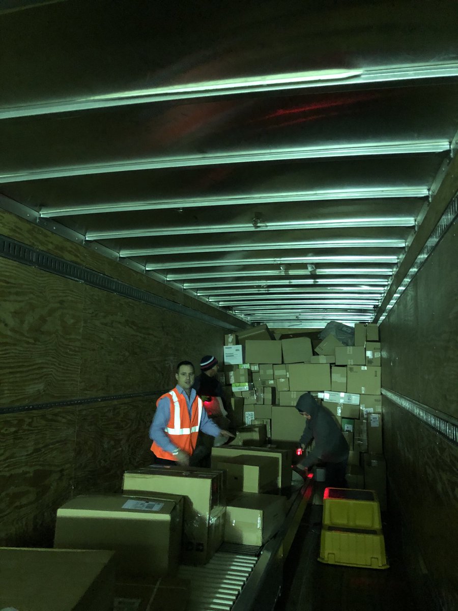 Safety walk on the Albany twilight identifying job set up, safety aids and working on load quality; #makealbanygreatagain