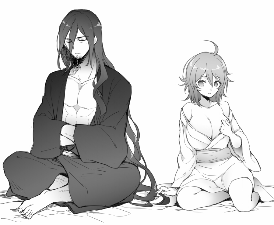 東の国の宿で同室に通されたにすあみ 