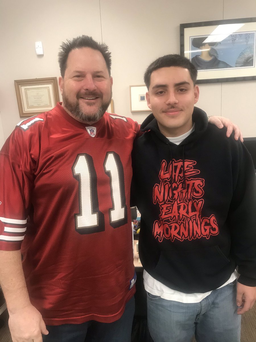 This guy just graduated today. So proud of his work and accomplishments! Teachers helping students at Golden Gate Community Schools! <a href="/CoCoSchools/">Contra Costa County Office of Education (CCCOE)</a> @SupCCCOE