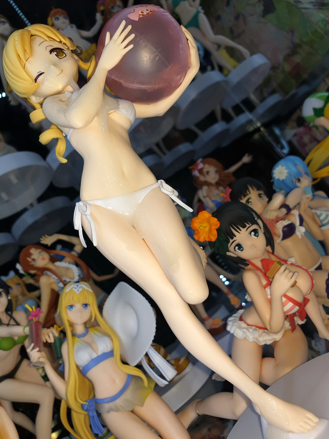 figuresemen's tweet photo. EXQ ~巴 マミ 水着ver.~
#フィギュアぶっかけ 

今日は特別に...
なんとJC便器です!! w https://t.co/euM8ls1H8S