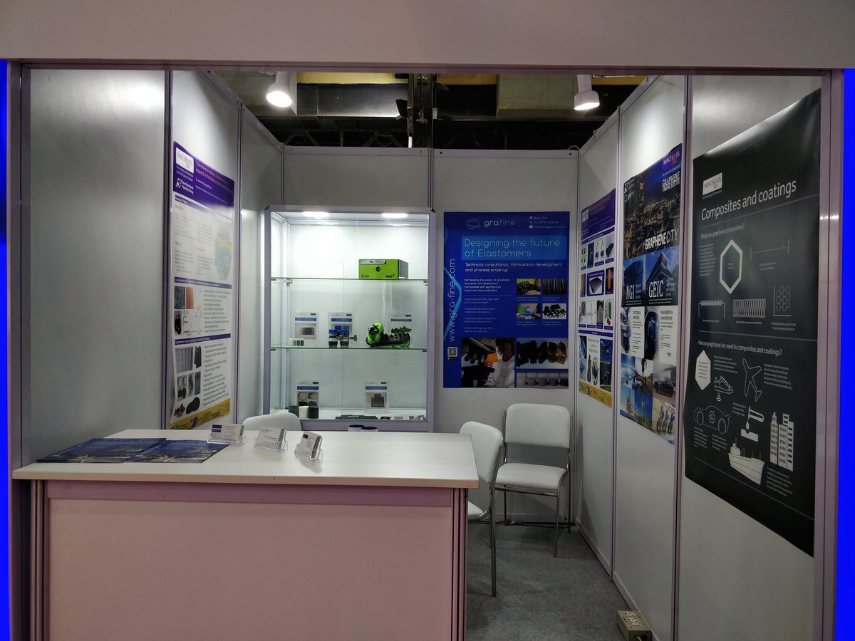 Grafine (@gra_fine) on Twitter photo We're up and running at @PVI_2020 Plastivision India 2020 at Bombay Exhibition Centre. Together with <a href="/nanofunc/">Nanofunctional Materials Group</a>. Exhibiting #graphene enhanced #elastomer materials and products. Thanks to <a href="/TheBPF/">British Plastics Federation</a> and @tradegovuk for their support. We're up and running at @PVI_2020 Plastivision India 2020 at Bombay Exhibition Centre. Together with <a href="/nanofunc/">Nanofunctional Materials Group</a>. Exhibiting #graphene enhanced #elastomer materials and products. Thanks to <a href="/TheBPF/">British Plastics Federation</a> and @tradegovuk for their support.